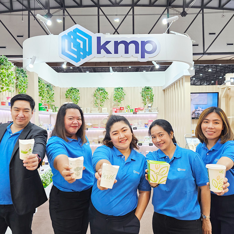 KMP เปิดตัวสินค้าใหม่ “Ori Cup” แก้วกระดาษสำหรับใส่เครื่องดื่มแบบไร้ฝา